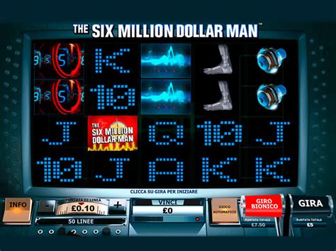 six million dollar man slot|Enraged ex.